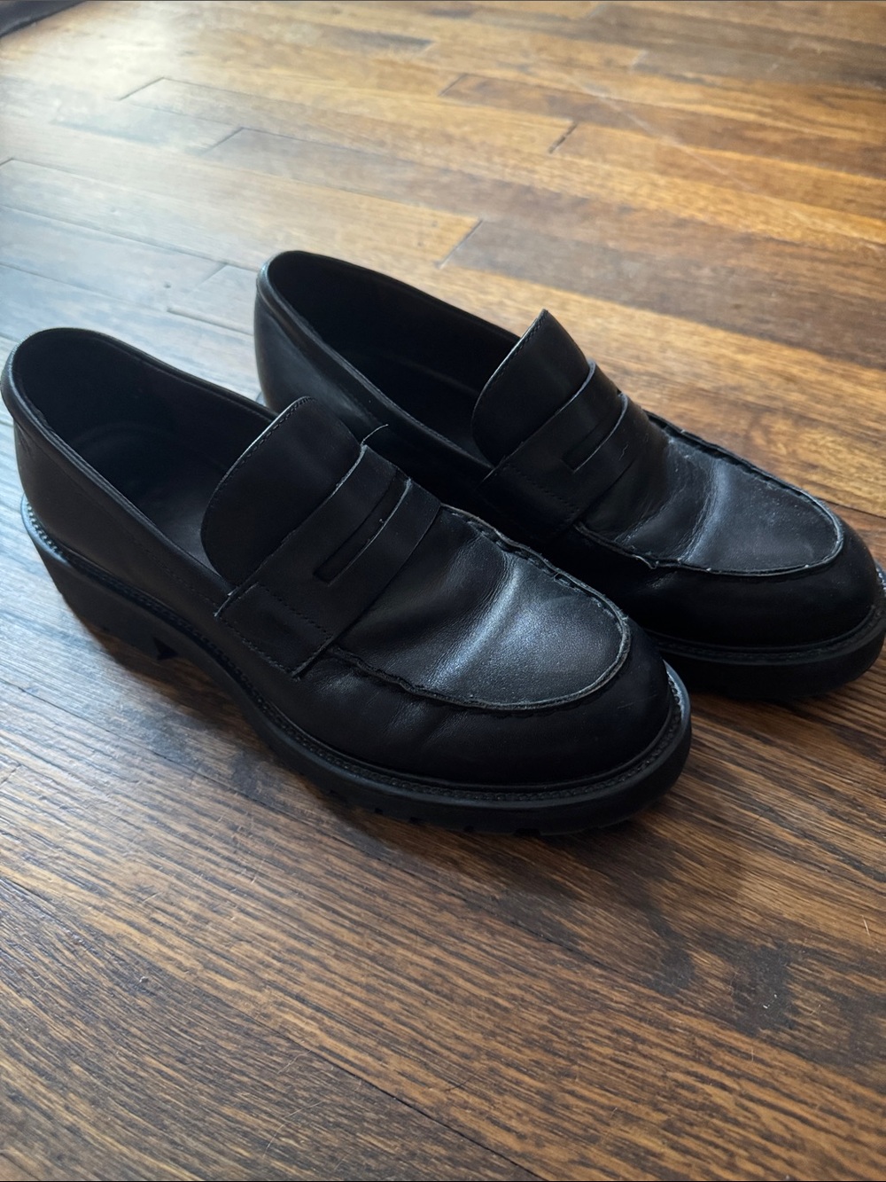 Black Vagabond Loafers